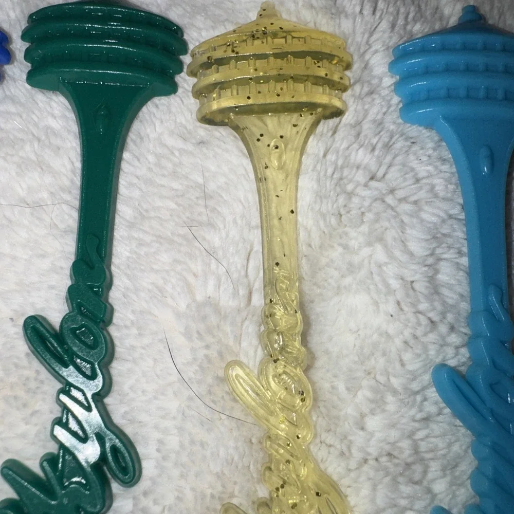 Lot of 6 VTG Skylon Tower Niagara Falls Swizzle Sticks Cocktail Picks Barware‎